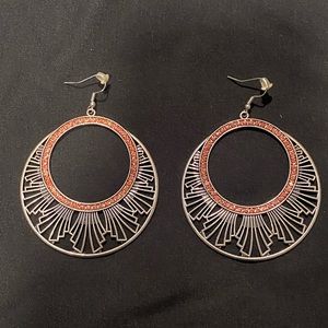 Mod mood-orange earring